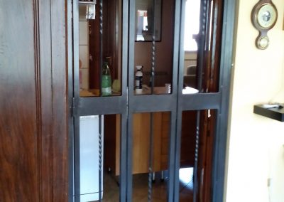 Porta su Disegno in Acciaio per Abitazione