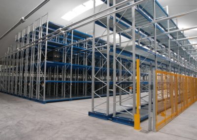 Scaffalatura Portapallets Compattabile su rotaie